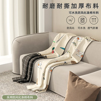 Cloth wardrobe single cover replacement cover simple wardrobe selling wardrobe cover replacement polyester cover outer cotton cloth thickened zipper dustproof cloth