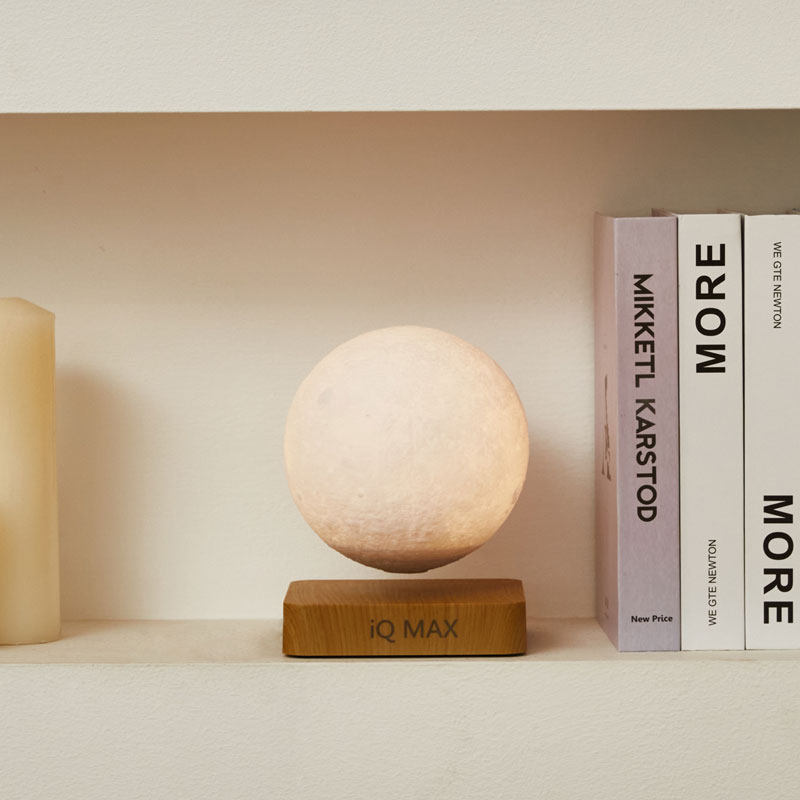 Moon Small Night Light Bedroom Bedside Table Light Creative Planet Maglev Moon Bright Light Girl Hearts Birthday Present Atmosphere