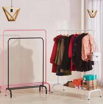 Coat rack floor-to-ceiling clothes bar small clothes rack simple single-pole clothes drying rack towel