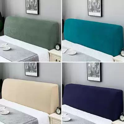 Bed cover 2021 new Western style one meter eight universal old-fashioned wooden bed cover Universal bed backrest cover
