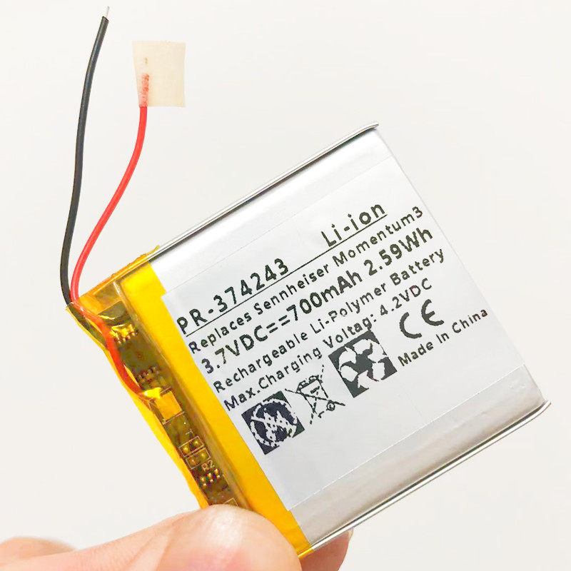 Universal AE404343P mini player M6SP M6TP Meizu MP4 battery, long standby time and sufficient capacity