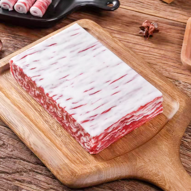 Net Red River Bull M6 Mousse Cake Frozen Strawberry Taste Coffee West Restaurant Afternoon Tea Dessert Ready-to-eat Commercial 1kg