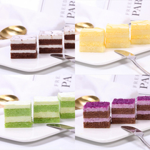 Oquinmousse Strawberry Cake Frozen Small Square Exhibition Event Restaurant Meeting Afternoon Tea Buffet Dessert Co-City