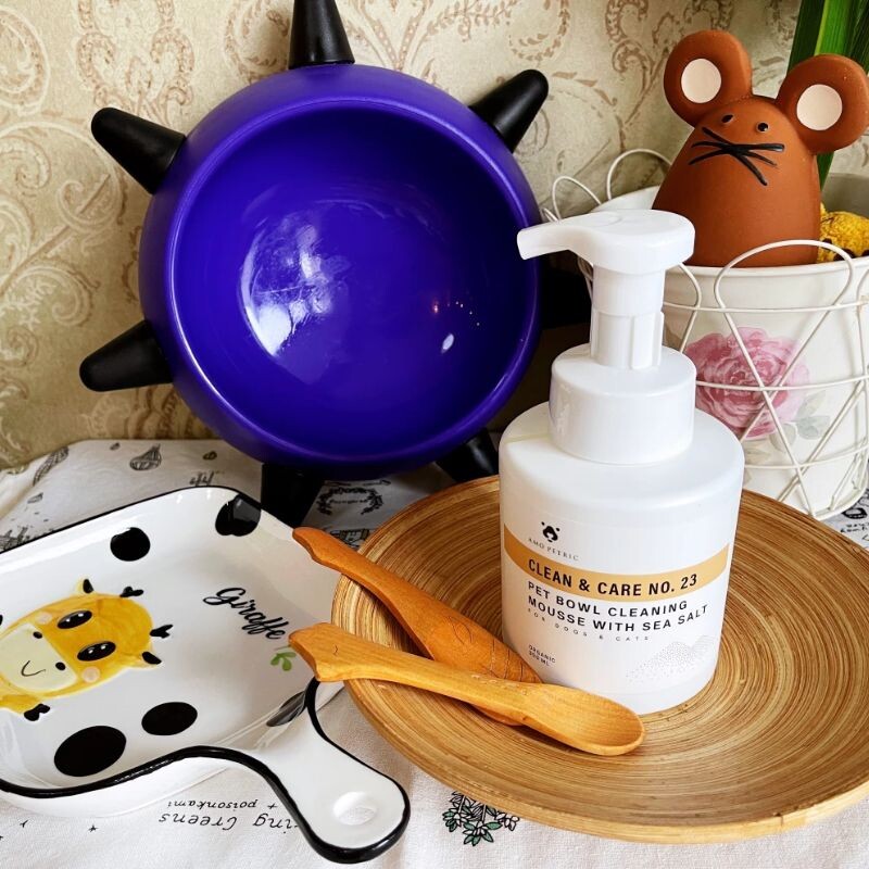 (PUPPY Sauce) Amo Petric Sea Salt Pet Dishwashing Mousse Dishwashing Cleaning Supplies Dishwashing Liquid