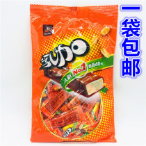 A bag of Taiwan imported food snacks Hongya 77 milk plus chocolate 372g New date new packaging