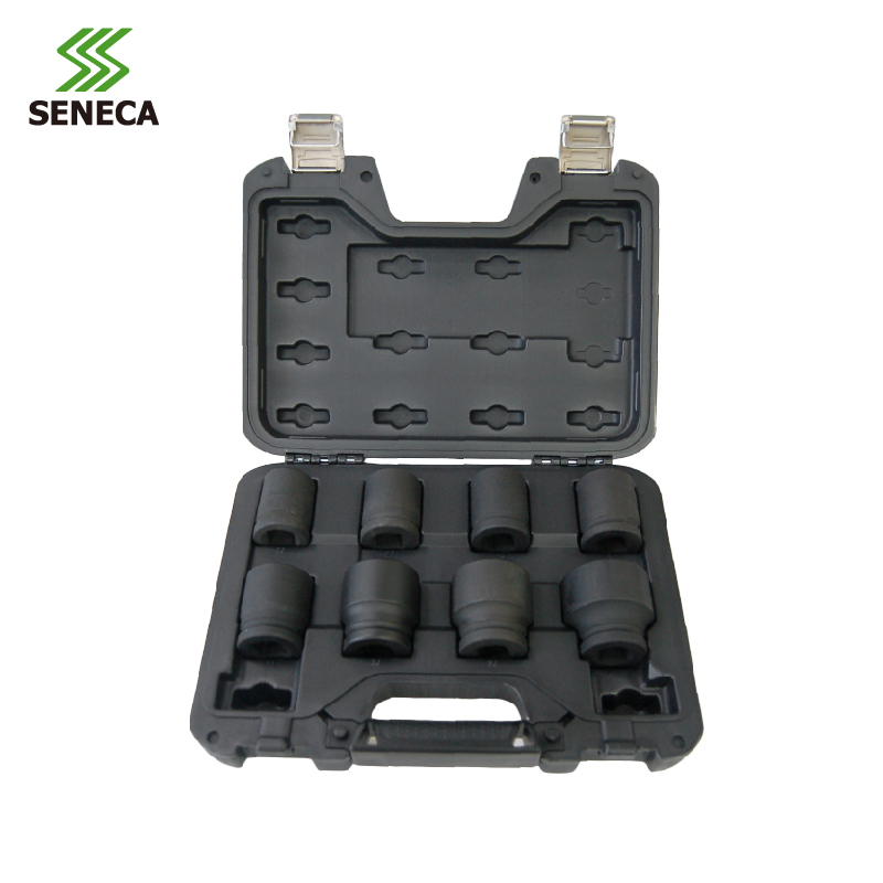 Taiwan SENECA Sinika 8 pieces 3 4 inch heavy middle wind gun electric pneumatic outer hexagonal sleeve head suit