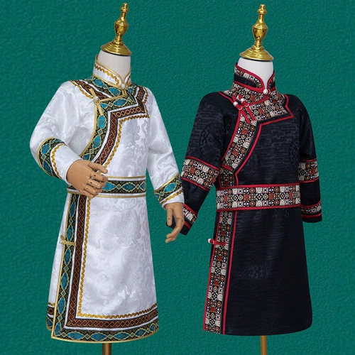 Детский этнический костюм для мальчиков для школьников, этнический стиль, для средней школы