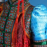Высокая монгольская одежда Custom Photography Photo New Mongolian Robe Performance Service Style Style Dance Clothing