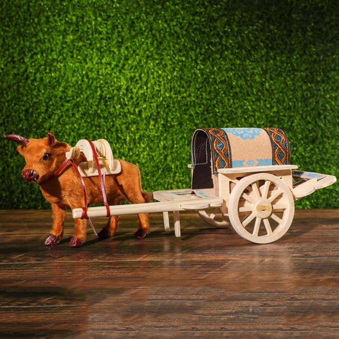 Lelech Inner Mongolia characteristic crafts Mongolian grassland tourist souvenirs Wheel car Lelech decoration