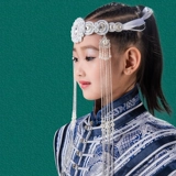 Детский аксессуар для волос, этнический браслет из бисера ручной работы с кисточками, цепочка, этнический стиль