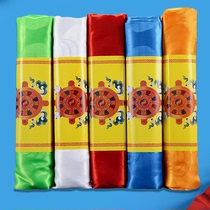 Hada Babao boutique satin embroidery five-color Hada Mongolian Tibetan Hada supplies colorful 2 6 meters 3 meters