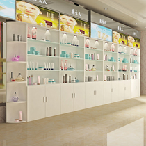  Barber shop product display cabinet Cosmetics beauty salon skin care product shelf Multi-layer nail shop container