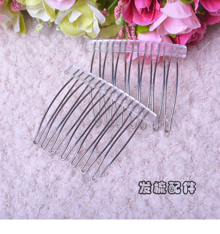 Trẻ em làm bằng tay đính cườm headband tự làm tóc kẹp tóc phụ kiện trang sức nhẫn bông tai phụ kiện vật liệu thủ công - Nhẫn nhẫn vàng nữ