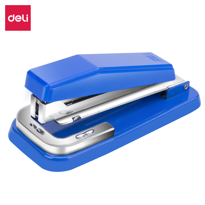 Wholesale Deli 0414 stapler rotary head can order 25 sheets of saddle stitch stapler stapler with 12# needle