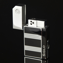 Counter SIGLO century windproof fire cigar lighter with Hole opener drill Special Series 4 colors