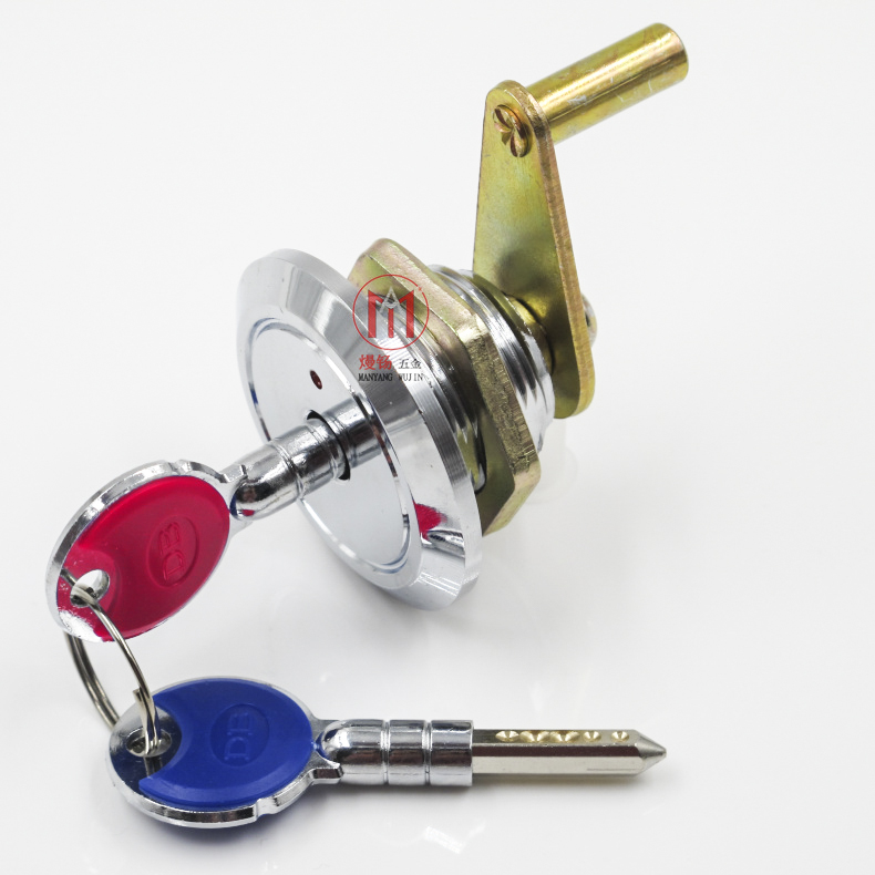 DB blue key anti-theft lock safe anti-theft lock thumb safe anti-theft tongue lock 5