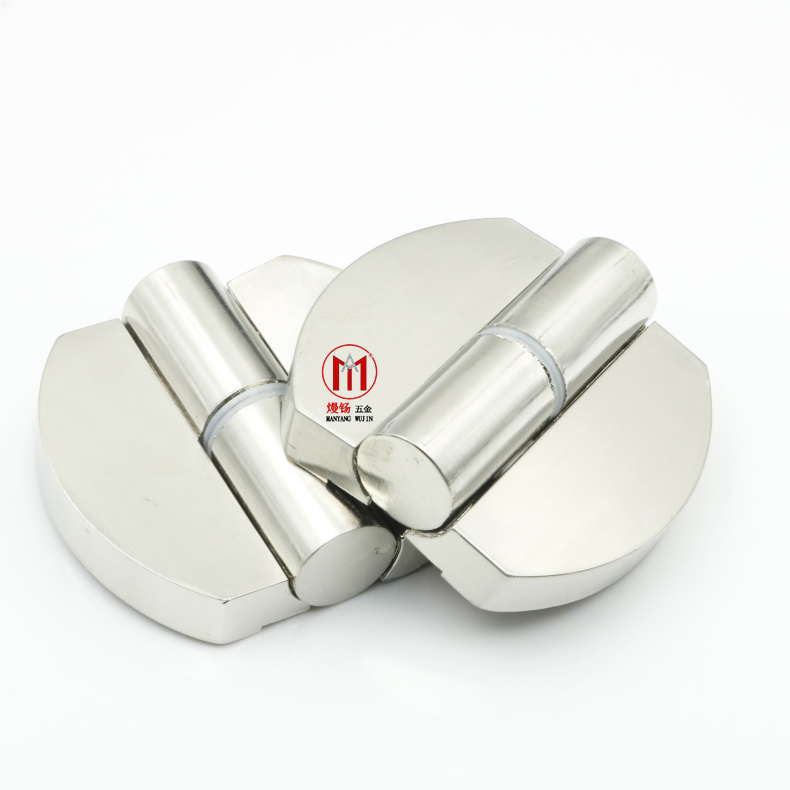 Flat Door Round Makeup Room Separator Accessories Public Toilet Lift Hinge Thickened zinc alloy Removable Hinge