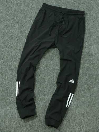 Adidas, летние быстросохнущие дорожные спортивные дышащие штаны, большой размер