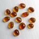 Orange pebble glass beads home decoration water retaining strip gardening landscaping hot sale 9.5 yuan 500 grams