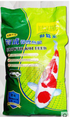 Caijin Wang Jinjin carp feed into 10kg 5kg gold fish stock brocade carp grain