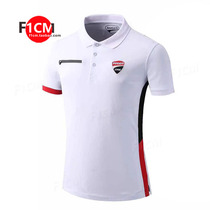 F1 racing suit T-shirt Summer mens sports large size tide brand casual bikers association 4s shop work Polo shirt