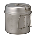 Япония Snow Peak Xuefeng Outdoor Operation Titanium Pot Set Titanium Titanium Tailware Camp SCS-009T 009T