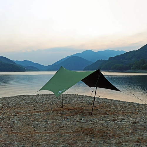 Южная Корея Минимальные работы Небесное лагерь на открытом воздухе солнцезащитный крем.