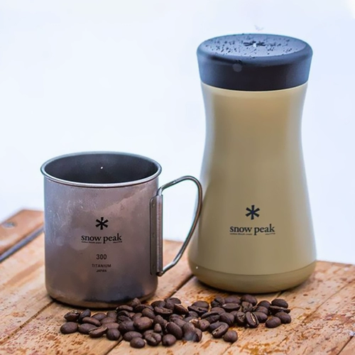 Япония Snowpeak Xuefeng Cup Cup Camping Tourism Seel Cup Cup Outdoor Sports Water Cup T -тип