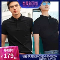 Áo khoác nam Adidas ngắn tay 2019 hè mới thể thao Áo sơ mi POLO thoáng khí giản dị DT9911 DQ1450 - Áo polo thể thao áo polo gucci