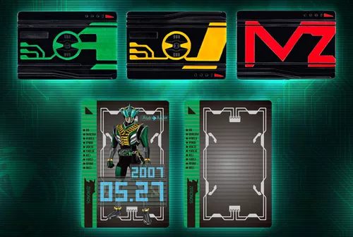[Легенда о Короле моделей] Bandai PB Limited CSM Камен Райдер Ден-О Зеленый Бык Альтаир Ноль Северный пояс