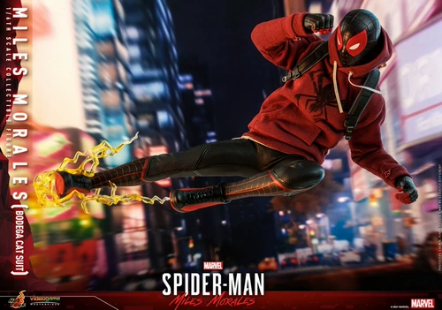 [Legend of Mo King] Hottoys1/6 VGM50 Spider -Man Melus Morales Cat Battle Edition