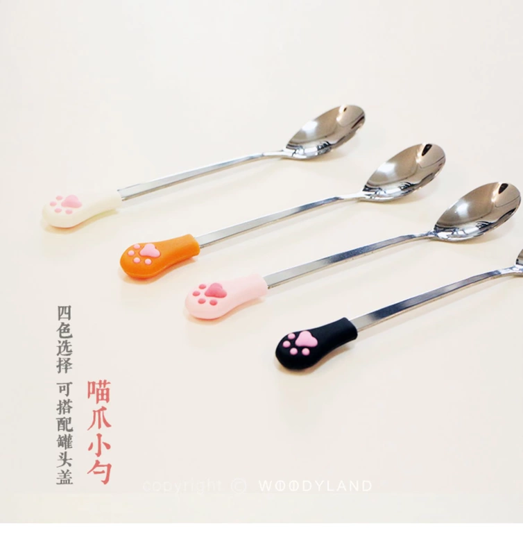 Cat Invincible Cat Cung cấp Spoon Cat Snack Seal Cover Cat Đóng hộp Spoon Dog Đóng hộp Cat Cat Freshness Cover - Cat / Dog hàng ngày Neccessities