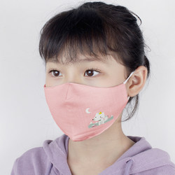 Spring, autumn and winter windproof and warm masks, pure cotton, three-dimensional, adjustable, children, students and babies, washable