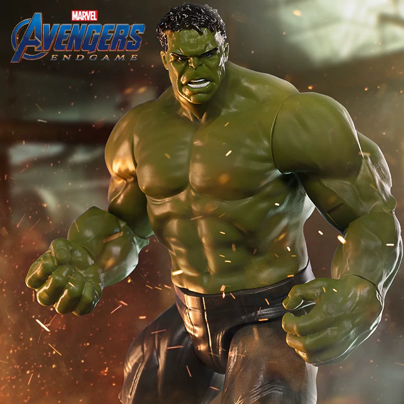 Мстители, подвижная мини-фигура, игрушка, кукла, Халк, Marvel, подарок на день рождения