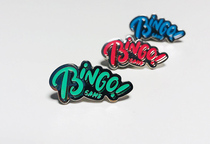 SAME Movie good things homemade peripheral bingo brooch literary niche cute three color selection personality metal badge