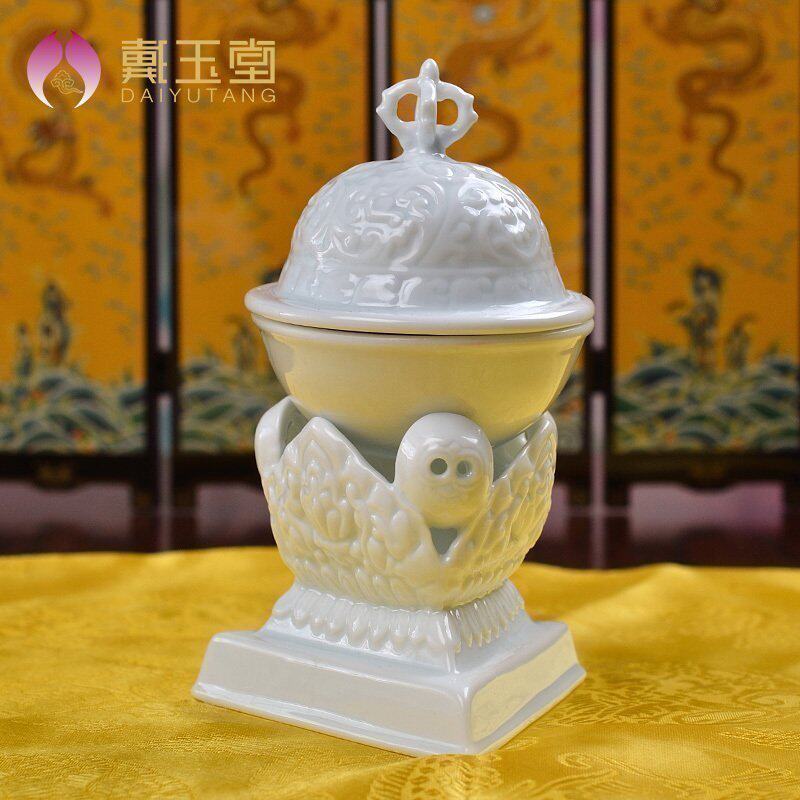 Dai Yuhang Tibetan supplies Toba for the furnishings of the tantalizing Buddha statue supplies of Gaba cheer bowl