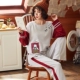 Bộ đồ ngủ nữ mùa xuân và mùa thu dài tay mùa hè mỏng phần cotton Hàn Quốc ngọt ngào và đáng yêu dịch vụ nhà mùa thu phù hợp