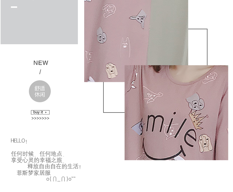 Váy ngủ dài tay nữ mùa xuân và mùa thu dài cotton sinh viên phiên bản Hàn Quốc của váy công chúa gió công chúa váy có thể mặc đồ ngủ voan mỏng