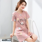 Пижама, юбка, летнее трикотажное платье, короткий рукав, популярно в интернете