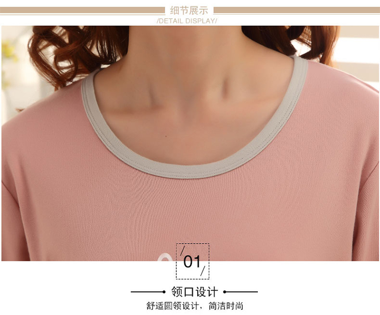 Bộ đồ ngủ cotton nữ mùa đông dễ thương size lớn có thể mặc mùa xuân dài tay Hàn Quốc và mùa thu nam phục vụ tại nhà mùa đông nội y cao cấp