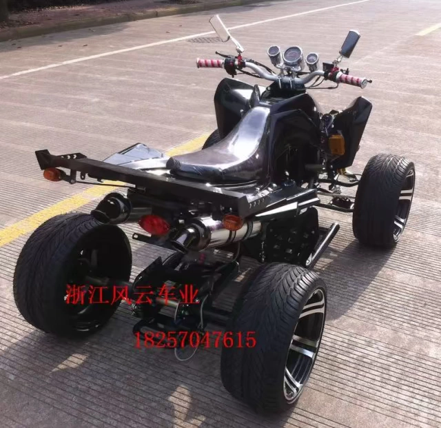 FI big Mars sang trọng ATV Zongshen 250CC làm mát bằng nước Bánh xe nhôm 14 inch có đuôi với khóa có đồng hồ đo dầu