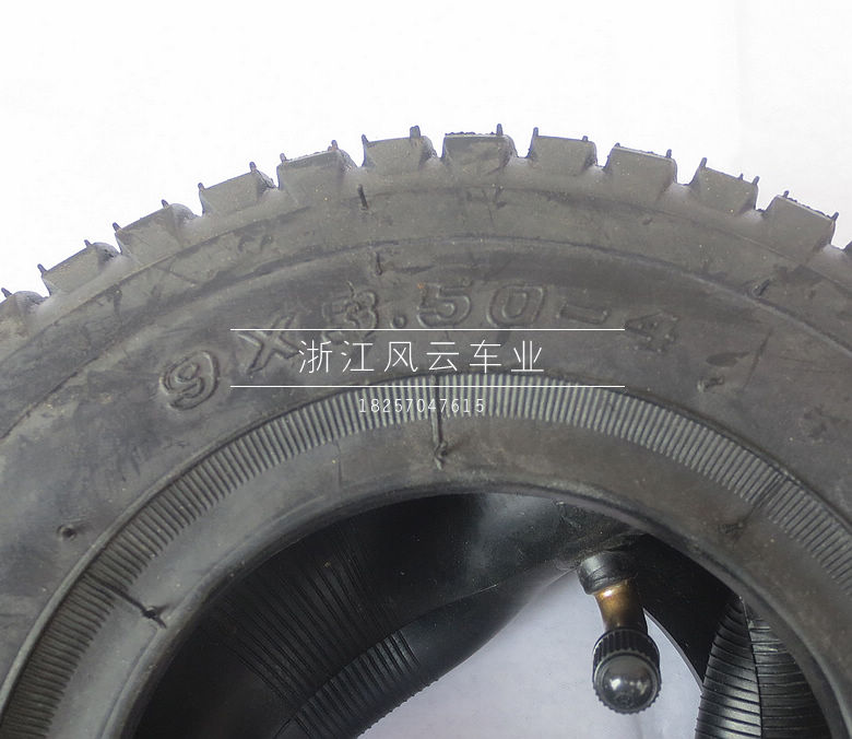 Điện nhỏ lướt nhỏ xe tay ga nhỏ bốn bánh ATV ATV lốp 9X3,5-4 inch bên trong lốp 9X3.50-4 - Lốp xe máy lốp xe máy không săm