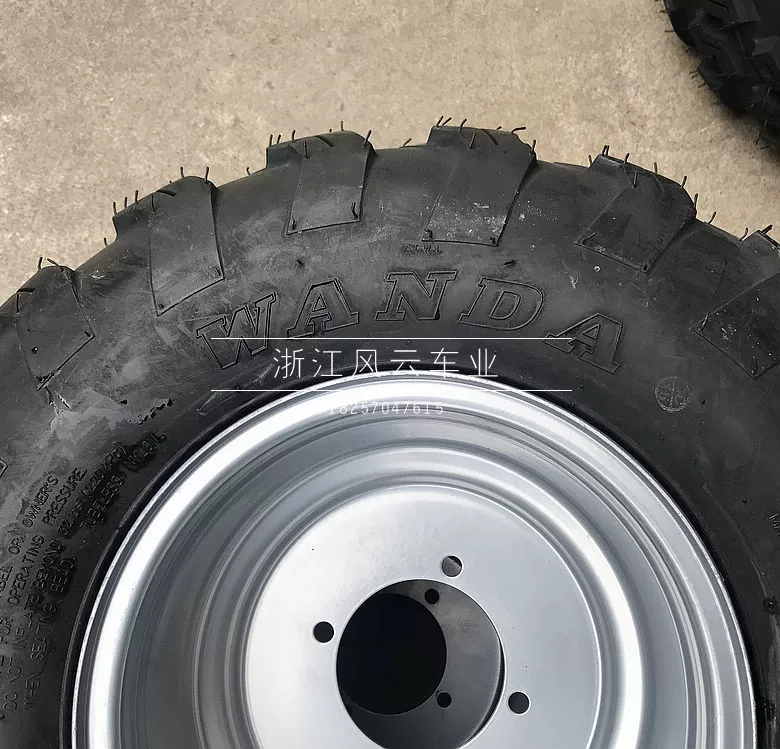 Phụ kiện Kart Xe mô tô địa hình ATV 21X7-10 22X10-10 inch với bộ bánh xe bằng sắt - Lốp xe máy