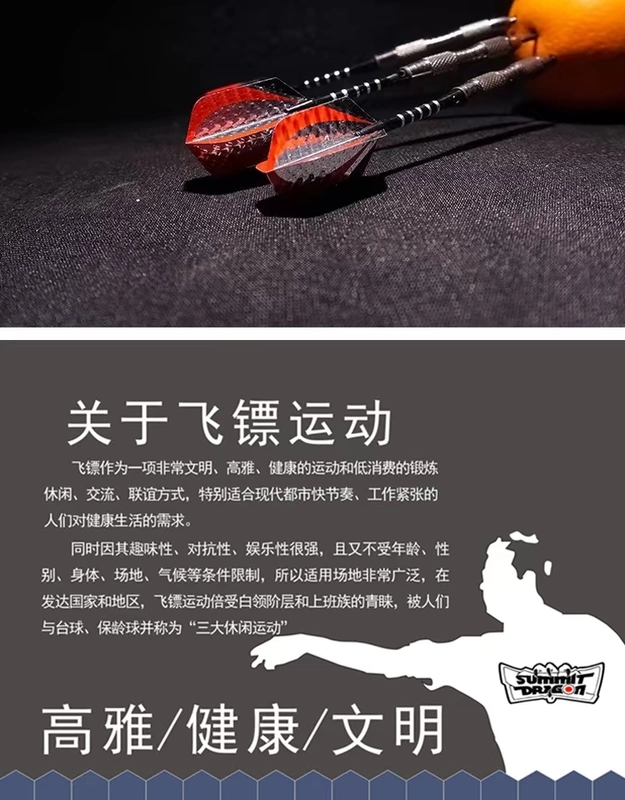 SUMMITDRAGON kim ​​loại hợp kim nhôm cạnh tranh phi tiêu thể dục đô thị giải trí thể thao thanh lịch - Darts / Table football / Giải trí trong nhà 	bộ phi tiêu giải trí