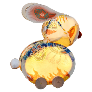 Rabbit lantern mid autumn festival lantern diy