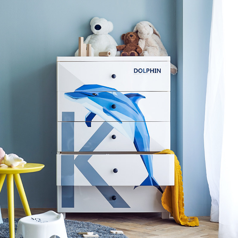 Jubilee Dragon Storage Cabinet Cartoon Wardrobe Drawer Plastic Locker Lazy Storage Artlet Artarian Household Tucker