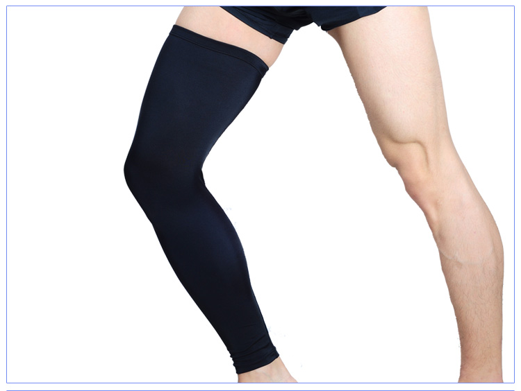 Vớ bóng rổ Quần legging Kobe quần bó gối đầu gối thể thao dài bảo vệ chân hỗ trợ thiết bị chạy nam thoáng khí ấm áp - Dụng cụ thể thao bó gối dài