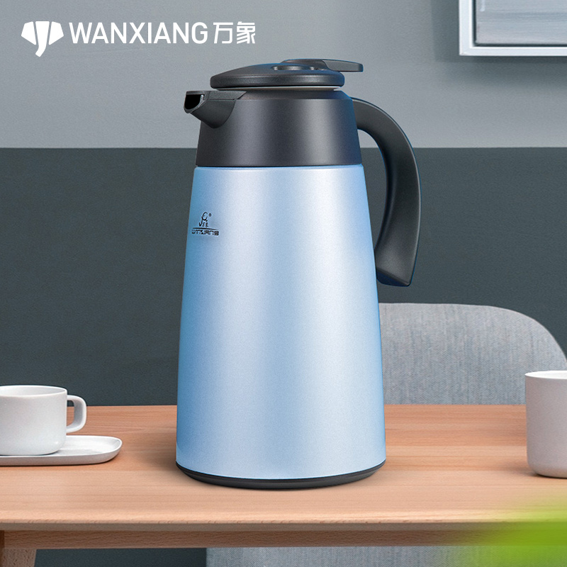Vientiane thermal insulation pot household 304 stainless steel outdoor portable car thermal insulation kettle large-capacity thermos bottle T17