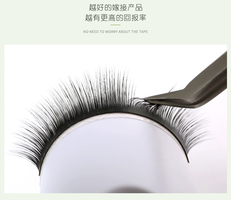 Ghép lông mi giả 0,05 Camellia Siêu mềm tự nhiên dày nhung nước 3D Trồng hoa giả lông mắt