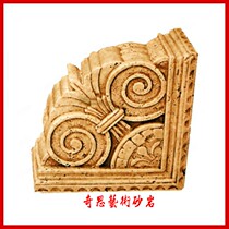 Sandstone reliefs sandstone beams Toy to round flowers Tuscan sandstone sculptures sandstone Round Sculpture Hotel Clubhouse Villa Furnishing materials